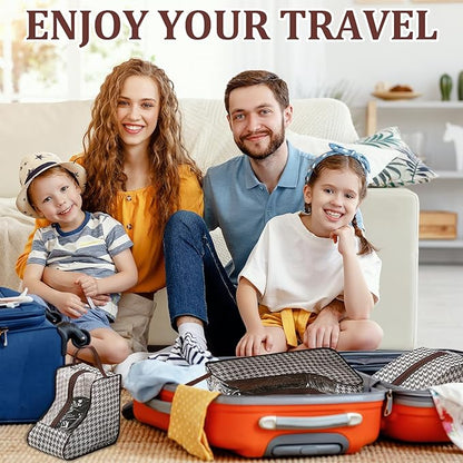 6 Pack Boot Storage, Portable Shoe Bags for Storage, Waterproof & Dustproof Boot Bags for Cowboy Boots, Shoe Cover Protector Bag with Zipper for Travel and Daily Use