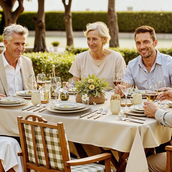 KINGSTONE Retro Rope-Pattern Silverware Set, 40-Piece Flatware Set Cutlery Set Forged with Handcrafted Texture Handles 18/10 Stainless Steel, Dishwasher Safe