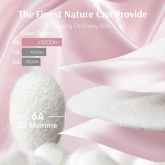 Silk Sleep Mask for Women and Men, Side Sleeper, 22 Momme Pure Mulberry Silk Total Blackout 100% Mulberry Eye Mask with Adjustable Headband Full Size, Eye Masks for Sleeping and Travel