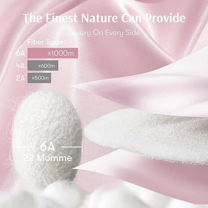 Silk Sleep Mask for Women and Men, Side Sleeper, 22 Momme Pure Mulberry Silk Total Blackout 100% Mulberry Eye Mask with Adjustable Headband Full Size, Eye Masks for Sleeping and Travel