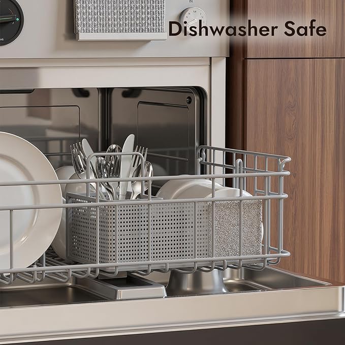 KINGSTONE Silverware Set, 40-Piece Flatware Cutlery Set Premium Stainless Steel, Service for 8, for Kitchen, Home, Wedding, Party, Mirror Polished and Dishwasher Safe