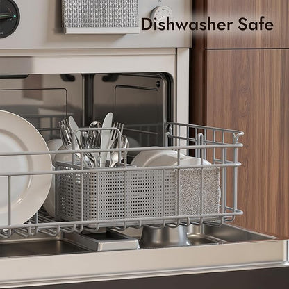 KINGSTONE Silverware Set, 60-Piece Flatware Cutlery Set Premium Stainless Steel, Service for 12, for Kitchen, Home, Wedding, Party, Mirror Polished and Dishwasher Safe