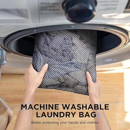 10 Set Compression Packing Cubes for Travel Essentials,Compressible Expandable Packing Cubes for Suitcase,OlarHike Luggage Organizer Bags for Travel,Handy Helper for Organizing Clothes(Black)