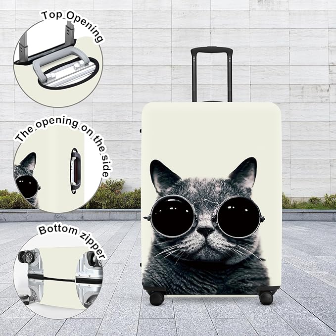 Luggage Cover, Washable Suitcase Cover, Suitcase Protector Anti-scratch Bag cover