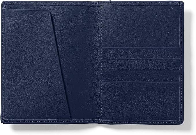 Leatherology Deluxe Passport Cover – Leather Travel Wallet with Card Slots, Pockets & Cash Storage