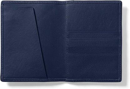 Leatherology Deluxe Passport Cover – Leather Travel Wallet with Card Slots, Pockets & Cash Storage
