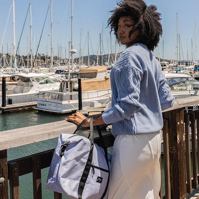 Jadyn Lola Travel Bag, Weekender/Overnight Duffel, Gym Tote Bag for Women, Men