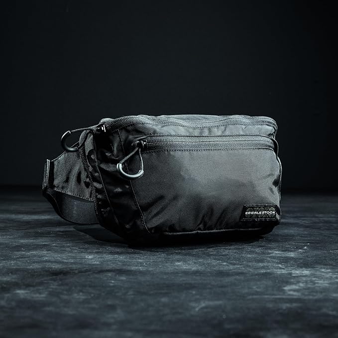 Eberlestock Bando Bag - Tactical Men's Fanny Pack w/Adjustable Waist Belt, Zippered Pockets, Compact Lightweight Belt Bag