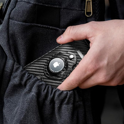 furid Airtag Wallet For Men - Smart Apple Air Tag Wallet with Airtag Holder, Rfid Pop Up Slim Minimalist Wallets,Gifts Boxed