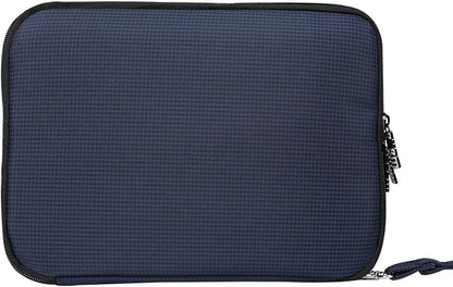 BUBM Double Layer Electronics Organizer, Travel Gadget Bag for Cables, Memory Cards, Flash Hard Drive and More, Fit for iPad or Tablet(up To 9.7")--Large, Dark Blue