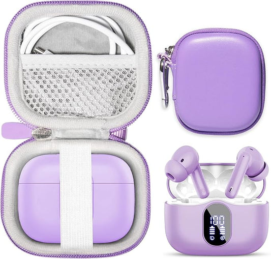 getgear case for Btootos A90 Earbuds (Purple)