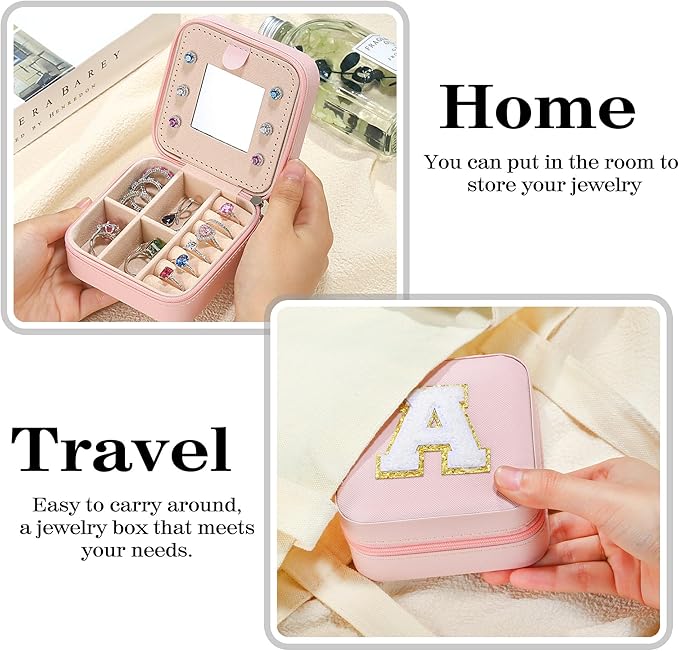 Parima Travel Gifts for Girls | Mother's & Graduation Gifts - Letter U, Pink