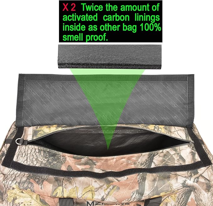 XL Large Duffle Bag Water Resistant Sport Gym Overnight Weekender Bag,Big Capacity Travel Duffel Holdall Bag With Carbon Lining (Camo, Large)