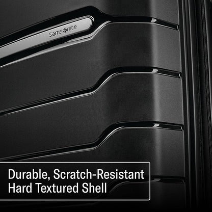 Samsonite Freeform 28-Inch Large Luggage with Dual 360° Spinner Wheels - Checked Suitcase - TSA Lock, Airline-Approved - Lightweight Durable Polypropylene Expandable Hardshell - Sage Green