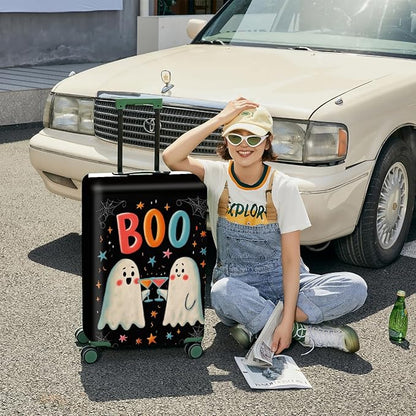 ANNA QUEEN Travel Luggage Cover Suitcase Protector Suitcase Cover Anti-Scratch,Stretchable Luggage Travel Bag Cover Washable