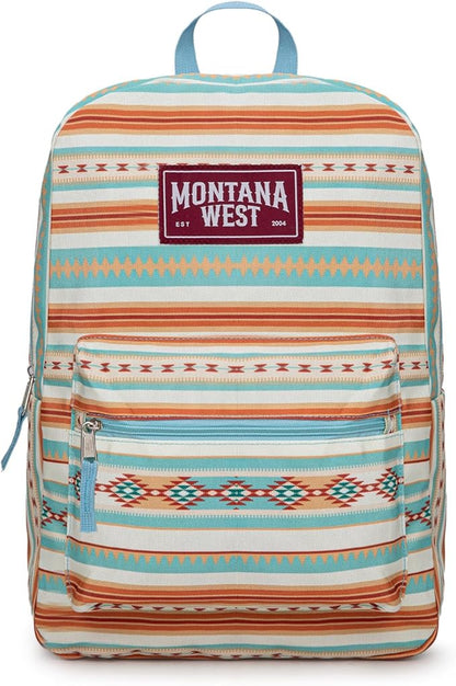 Montana West Backpack for Women Men 2 PCS Lightweight College Bookbags Casual Daypack Backpacks for Commute & Travel