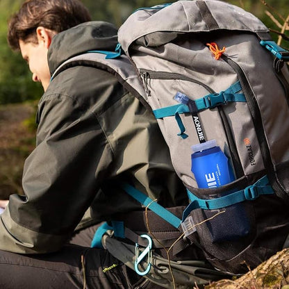 Azarxis TPU Soft Flask Collapsible Water Bottles BPA-Free 250ml 350ml 500ml 600ml for Hydration Vest Pack Running Hiking Cycling Climbing