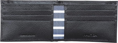 Nautica Men's Slim Wallet | Card Case | RFID Blocking | ID Window | Minimalist | Lightweight | Genuine Leather