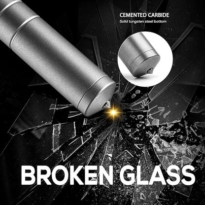 TISUR Small Travel Pill Box,Titanium Keychain Pill Holder Pill Case,Vitamin Organizer Metal Storage Pill Bottle Tube Container Multitool EDC Every Day Carry for Men