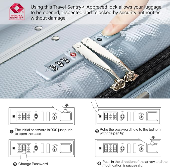 Hanke 16 Inch Underseat Carry On Suitcases with Wheels,Lightweight Hard Shell Carry on Luggage for Weekender,Top Opening Small Suitcase,Travel Luggage for Womem Men,Grey