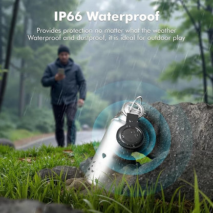 Air Tracker Tags-4 Pack for Android with Case- Bluetooth Tracker Item Finder for Key, Wallet, Luggage - Works with Google Find Hub, IP66 Waterproof, Smart Tag for Android & Samsung Phones(Black)