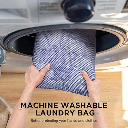 8 Set Compression Packing Cubes for Travel Essentials,Compressible Expandable Packing Cubes for Suitcase,OlarHike Luggage Organizer Bags for Travel(Dark Blue Floral)