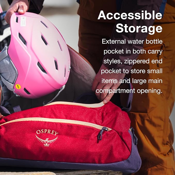 Osprey Daylite Duffel Backpack - Convertible Everyday Duffel Bag for Gym, Commute, and Travel