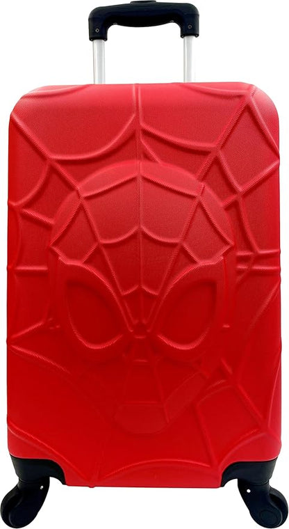 Fast Forward Spiderman Kid's Luggage Hard-Side 21” Carry-On Spinner Luggage