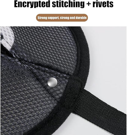 Foot Hammock Carseat, Portable Foot Sling for Car and Airplane Travel, Adjustable Foots Rest for Comfortable Travels, Home, Office, Kids