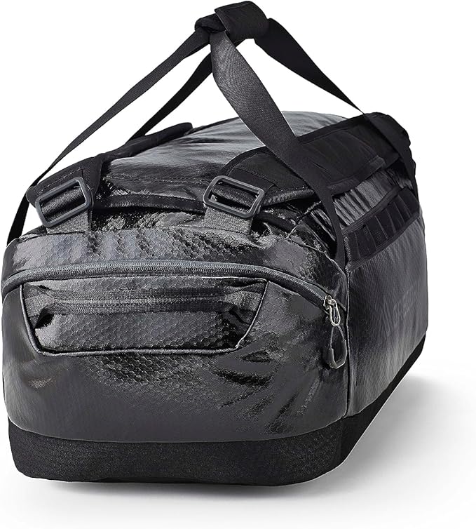 Gregory Alpaca 40L Water-Resistant Adventure Travel/Gear Organization Duffel Bag with Packing Cube Included, Obsidian Black
