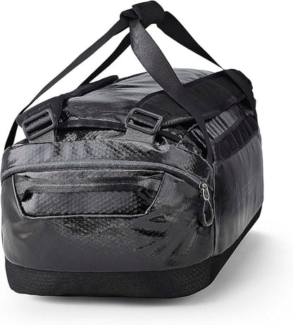Gregory Alpaca 40L Water-Resistant Adventure Travel/Gear Organization Duffel Bag with Packing Cube Included, Obsidian Black