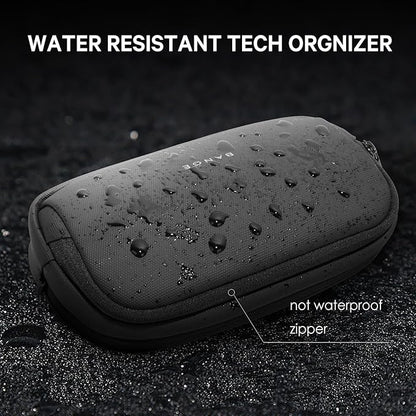 BANGE Electronics Organizer Travel Case, Water Resistant Travel Bag, Tech Pouch Accessories Organizer for Cable,Cord, Phone, Cables, USB Flash Drive, Daily Items