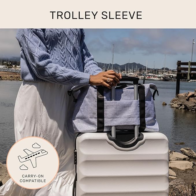 Jadyn Lola Travel Bag, Weekender/Overnight Duffel, Gym Tote Bag for Women, Men