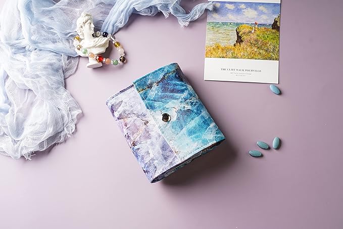 Pill Organizer,LIZIMANDU Weekly Travel Pill Case Box Medication Reminder Daily AM PM, Day Night 7 Compartments,for 4 Times A Day, 7 Days a Week-Includes Leather PU Carrying Case (Crystal)