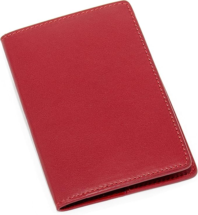 Maruse Italian Leather Passport Cover for Men and Women, Handmade in Italy