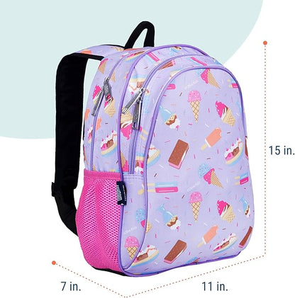 Wildkin 15-inch Kids Backpack – Durable, Padded, Adjustable for School & Travel - Sweet Dreams