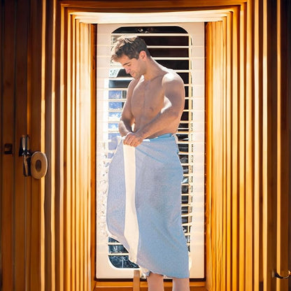 Bazaar Anatolia Turkish Beach Towel – 100% Cotton, Quick Dry, Sand Free Towel for Bathroom, Camping, Travel – Oversized 71x39 Inches – Diamond Turquoise