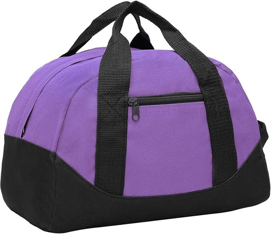 BuyAgain Duffle Bag, 12" Small Mini Travel Carry On Sport Duffel Gym Bag with Top Handle