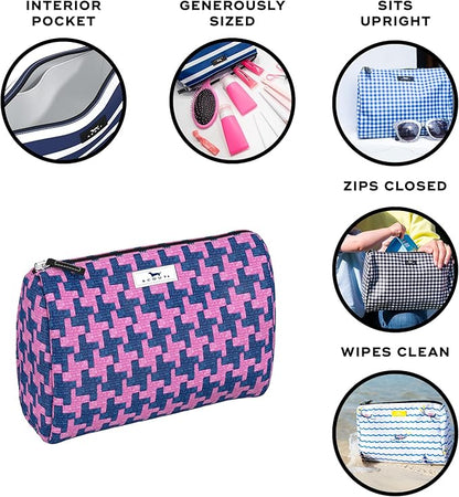 SCOUT Packin' Heat Toiletry Bag - Makeup, Toiletry & Cosmetic Bag, Fits Full Size Items, Inside Pocket, Water-Resistant, Zips Closed