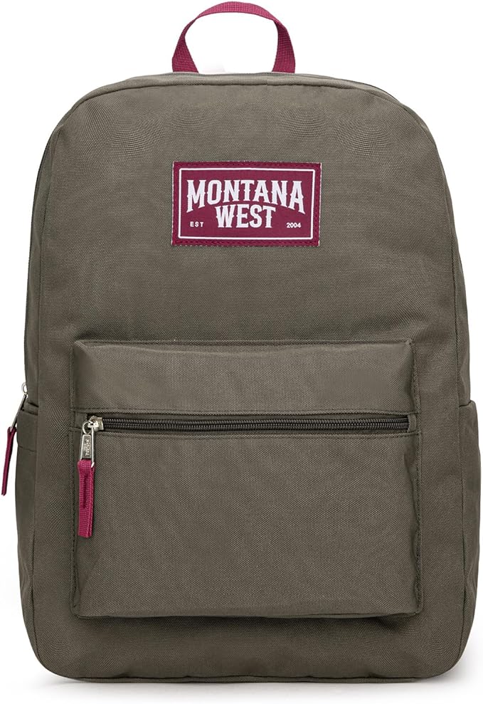 Montana West Backpack for Women Men 2 PCS Lightweight College Bookbags Casual Daypack Backpacks for Commute & Travel
