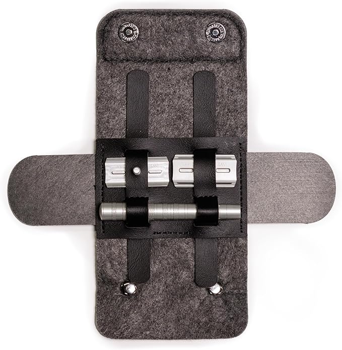 Henson Shaving The Razor Case - Vegan Leather and Merino Wool