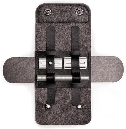 Henson Shaving The Razor Case - Vegan Leather and Merino Wool