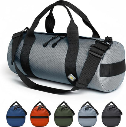 Diamond Ripstop Duffle Bags, Ultra Tough & Tear Resistant, Reinforced Stitching, Weatherproof, Packable Foldable Duffle Bag for Traveling