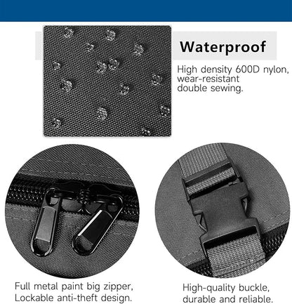 Arxus Large Duffel Bag, Waterproof Carry on Weekend Overnight Storage Bag over Luggage for Airline, Travel, Camping, Moving