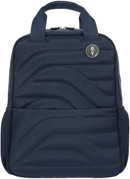 Bric's B|Y Ulisse Backpack, Lightweight Travel Daypack with Smart Sleeve and Multiple Organizational Pockets - Ocean Blue