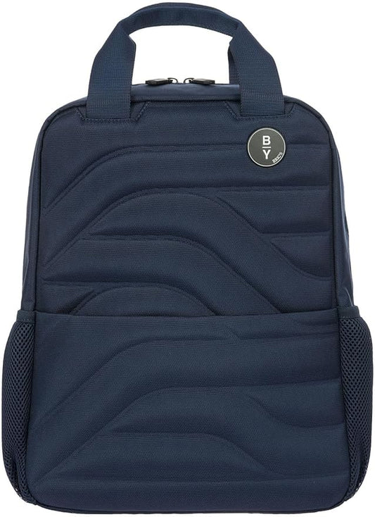 Bric's B|Y Ulisse Backpack, Lightweight Travel Daypack with Smart Sleeve and Multiple Organizational Pockets - Ocean Blue