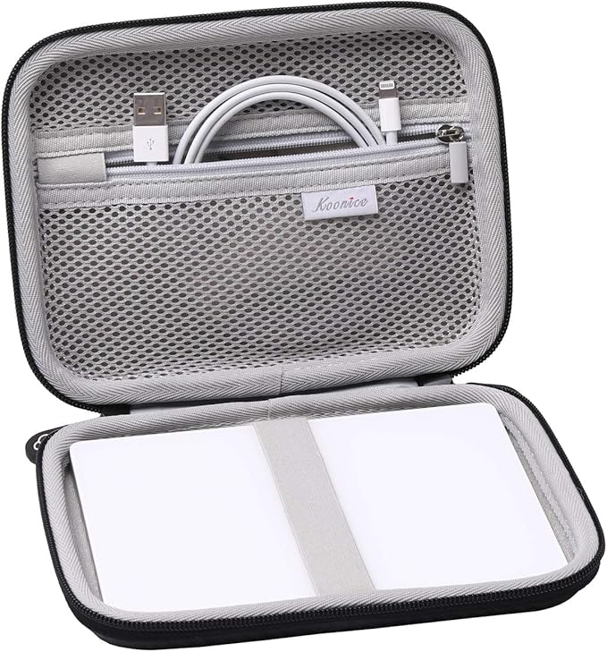 Travel Case Fits Apple Magic Trackpad 3, 2 (MJ2R2LL/A)-Premium Hard Protable Storage Carrying Case (Black)