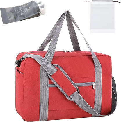 For Spirit Airlines Personal Item Bag 18x14x8 with Wet Pocket Foldable Travel Duffel Bag Underseat Carry on for Men & Women