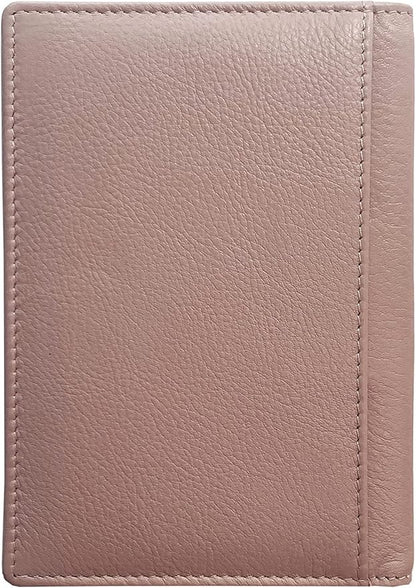 Personalized Monogrammed Blush Leather RFID Passport Wallet