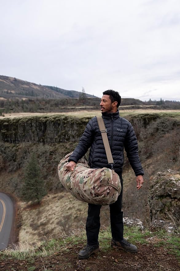 STANSPORT - Deluxe Duffel Bag With Zipper For Gym, Travel, & Storage